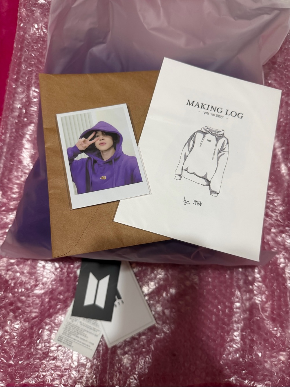 BTS Jimin Artist-Made Collection ‘With You’ Hoodie